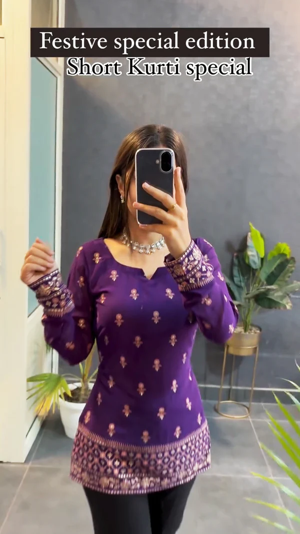 Short Kurti Straight Winter friendly Kurtis!