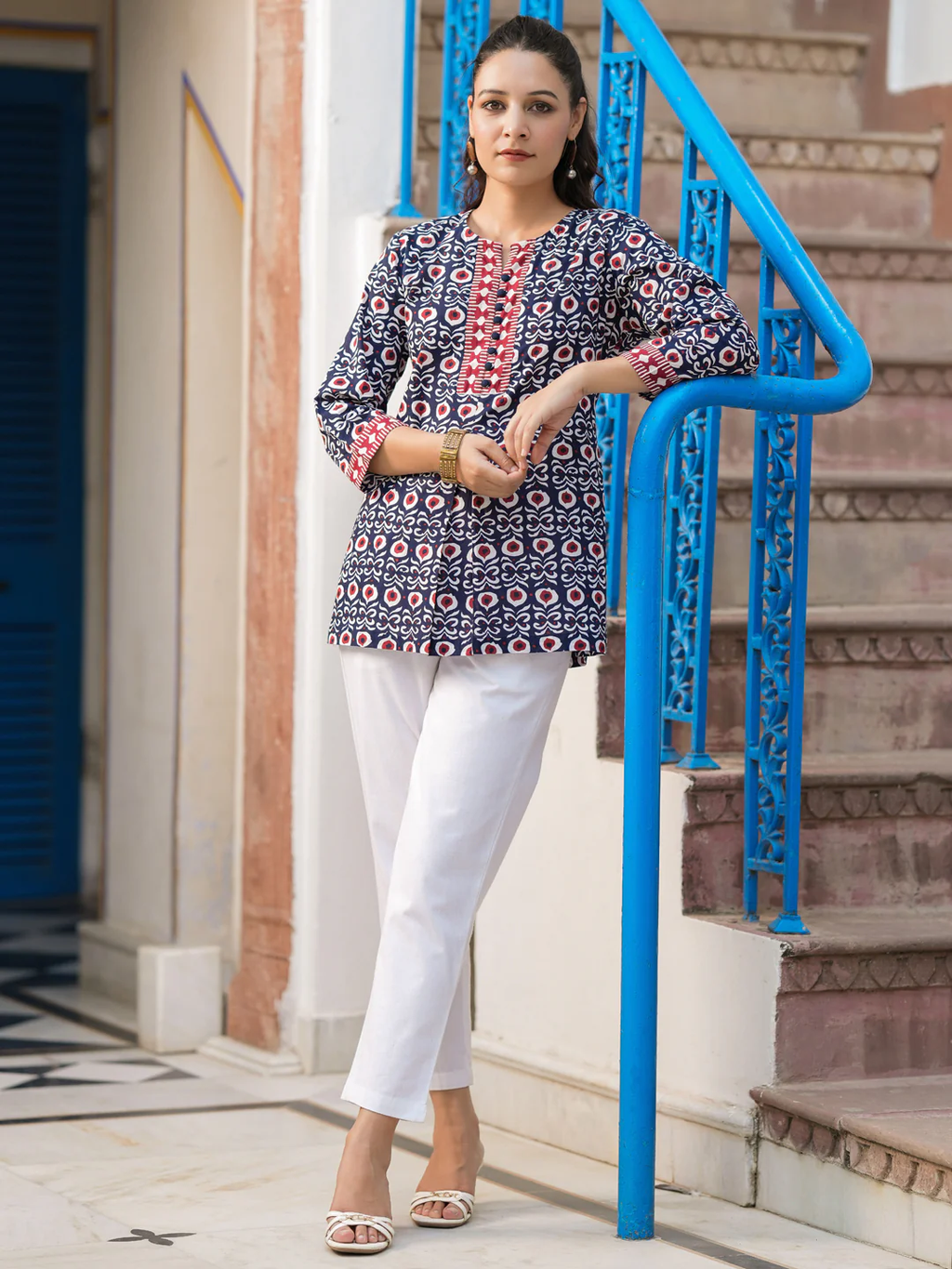 Vacation Wear For Women Short Kurti