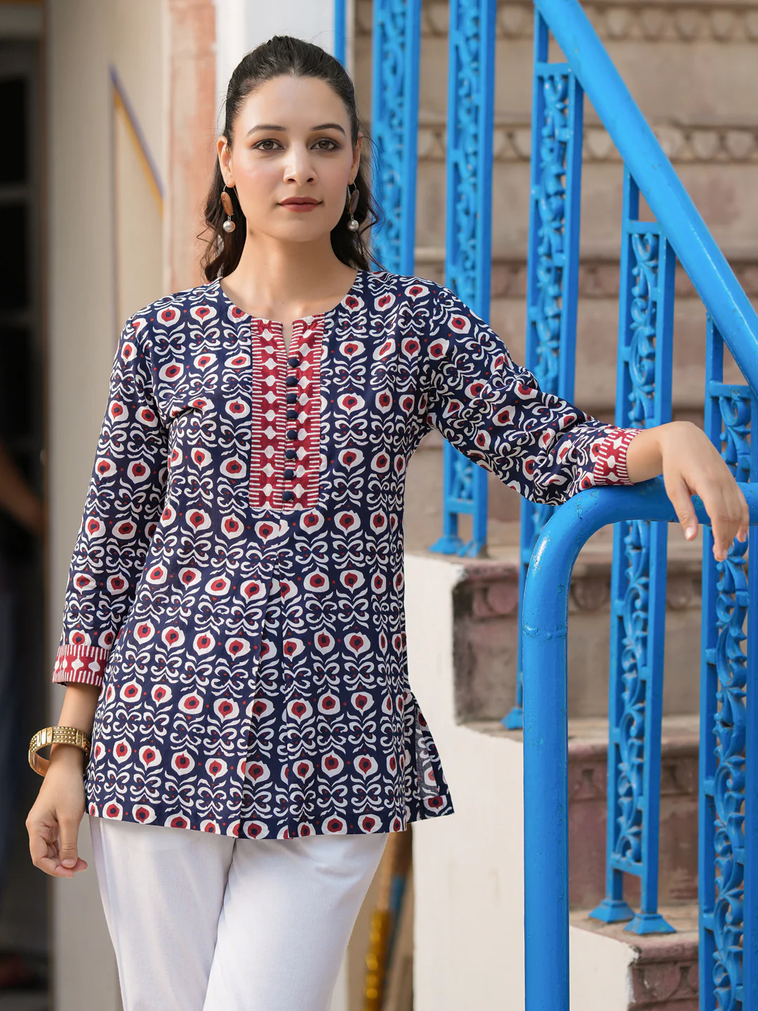 Vacation Wear For Women Short Kurti