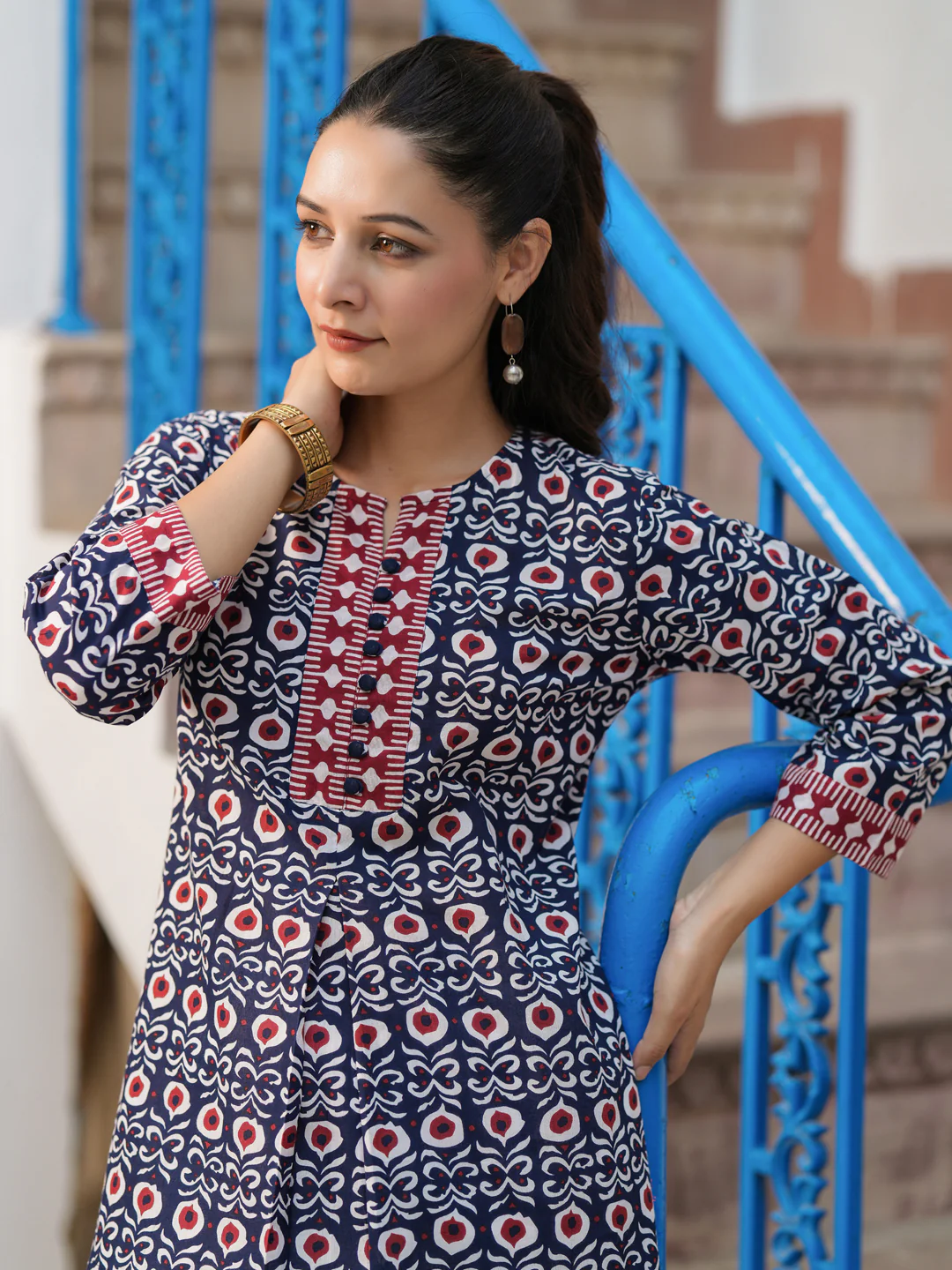 Vacation Wear For Women Short Kurti